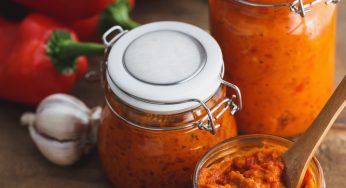 Ajvar (paprika-aubergine puree)