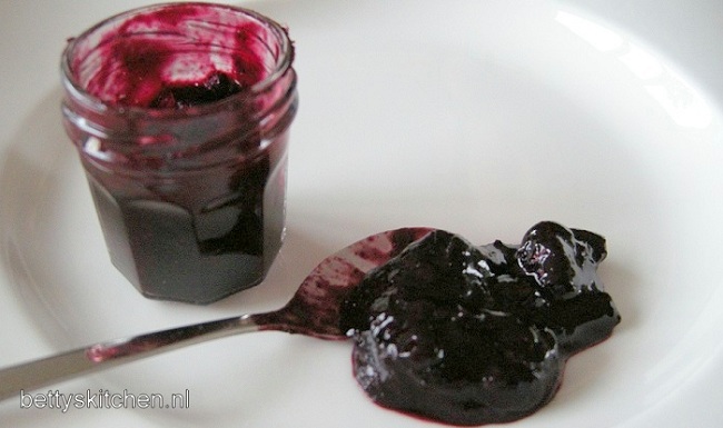 Blauwe Bessen Jam Maken Recept Betty S Kitchen High Tea Jam Recepten