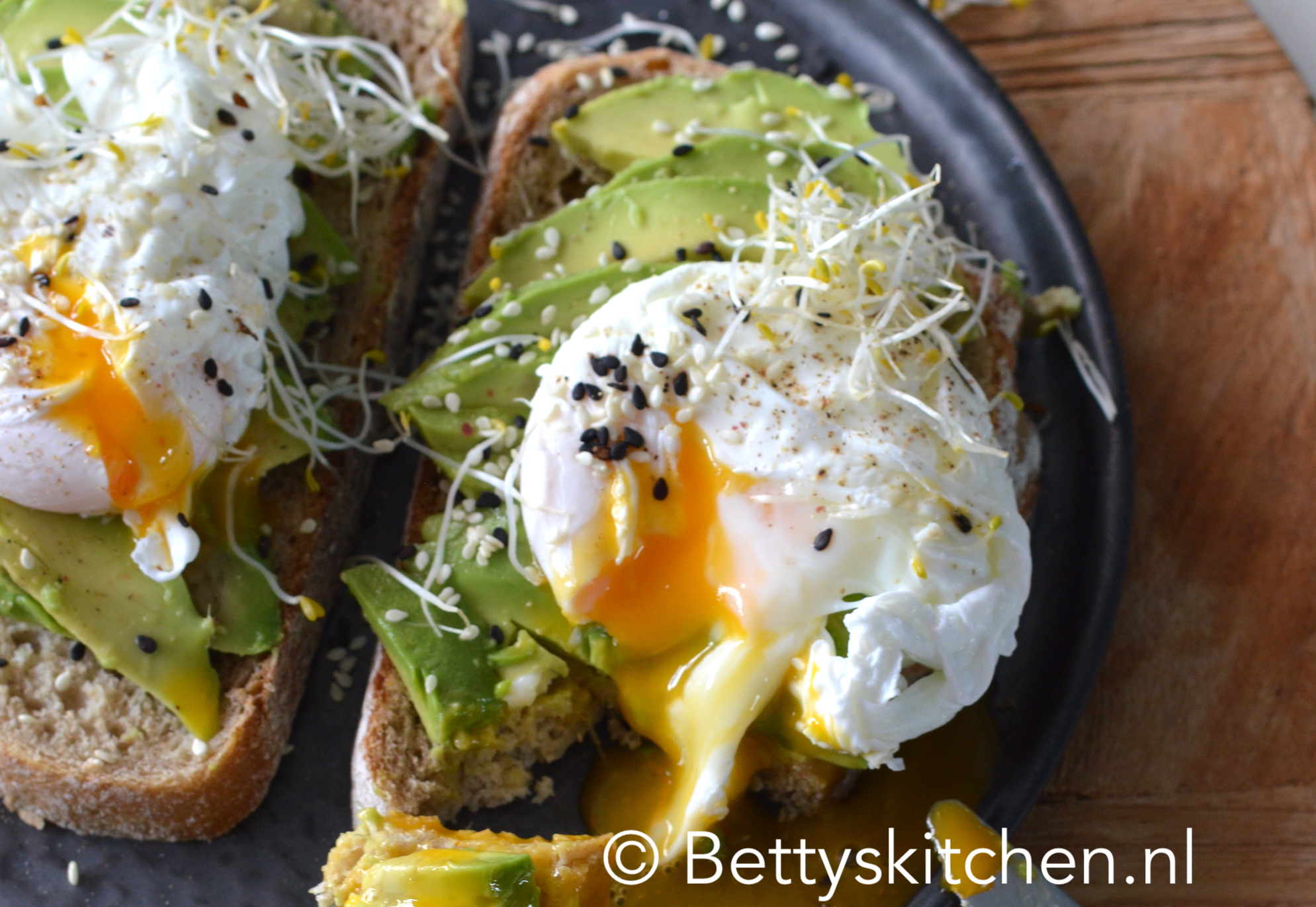 Gepocheerd ei maken Recept Betty's Kitchen