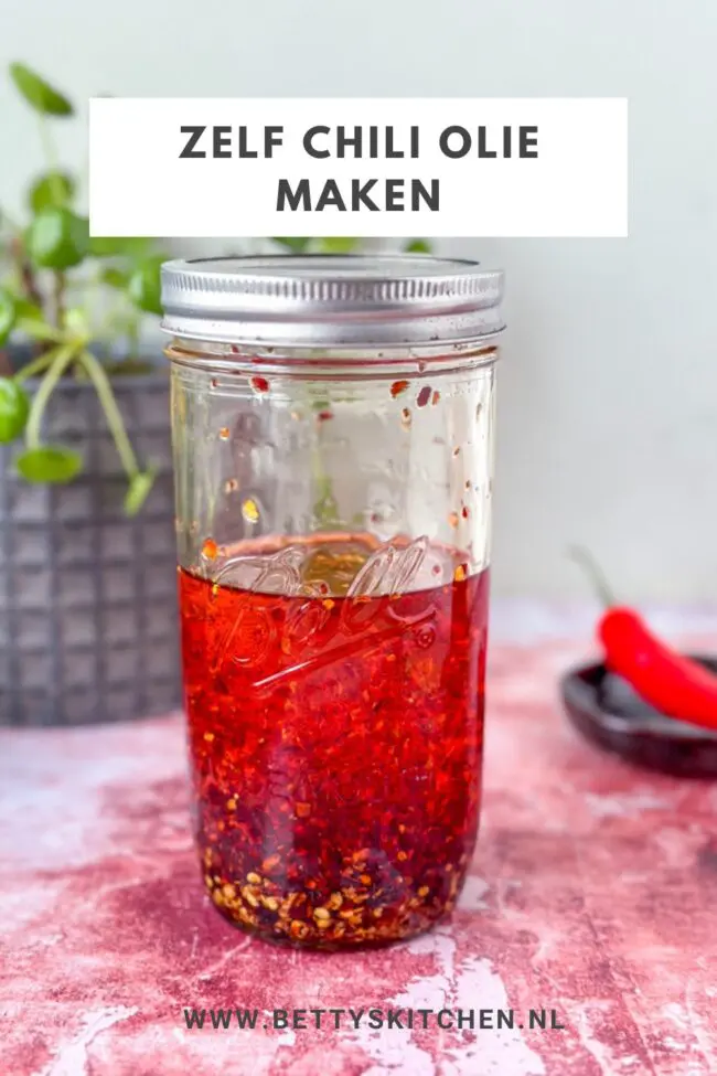 recept Chinese Chili Olie maken © bettyskitchen.nl