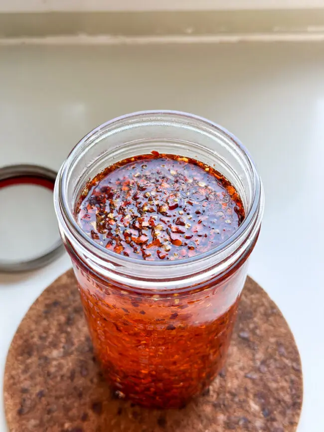 recept Chinese Chili Olie maken © bettyskitchen.nl