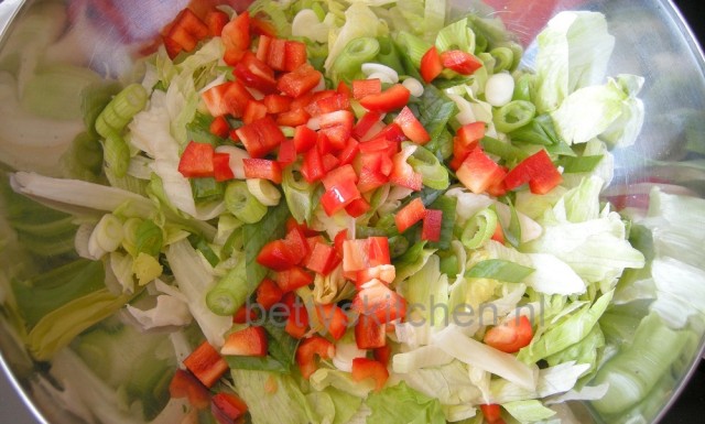 Vegetarische mexicaanse salade