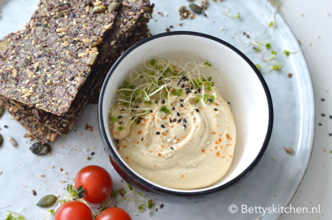 hummus kikkererwten dip recept betty's kitchen