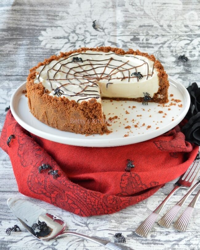 recept halloween cheesecake © bettyskitchen.nl