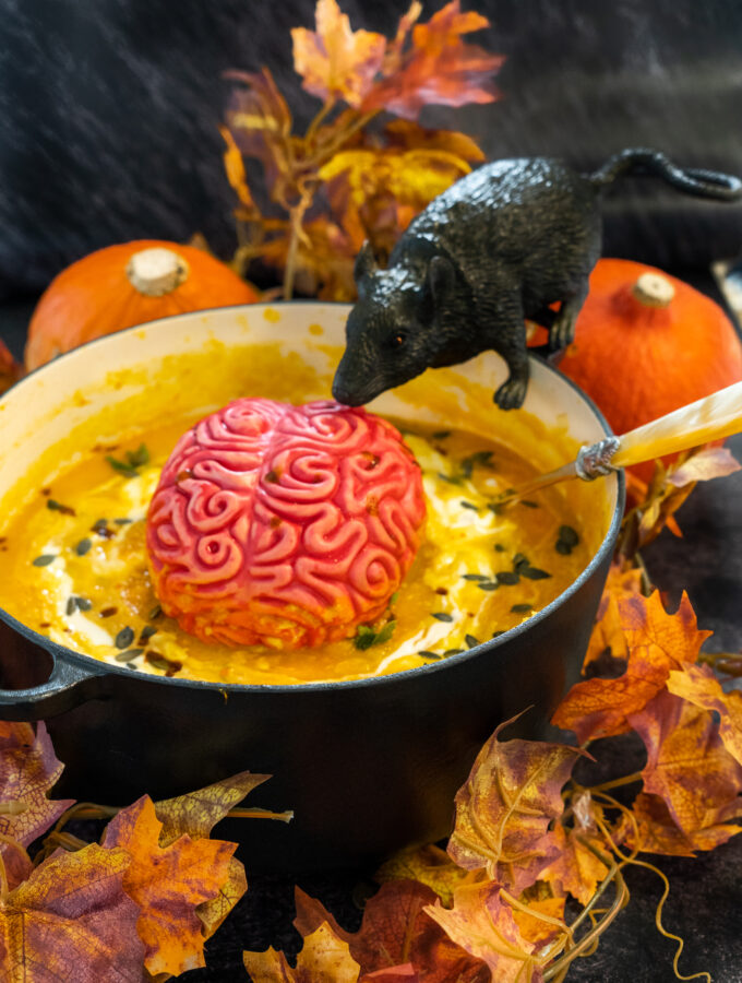 recept halloween pompoensoep met knolselderij © bettyskitchen.nl