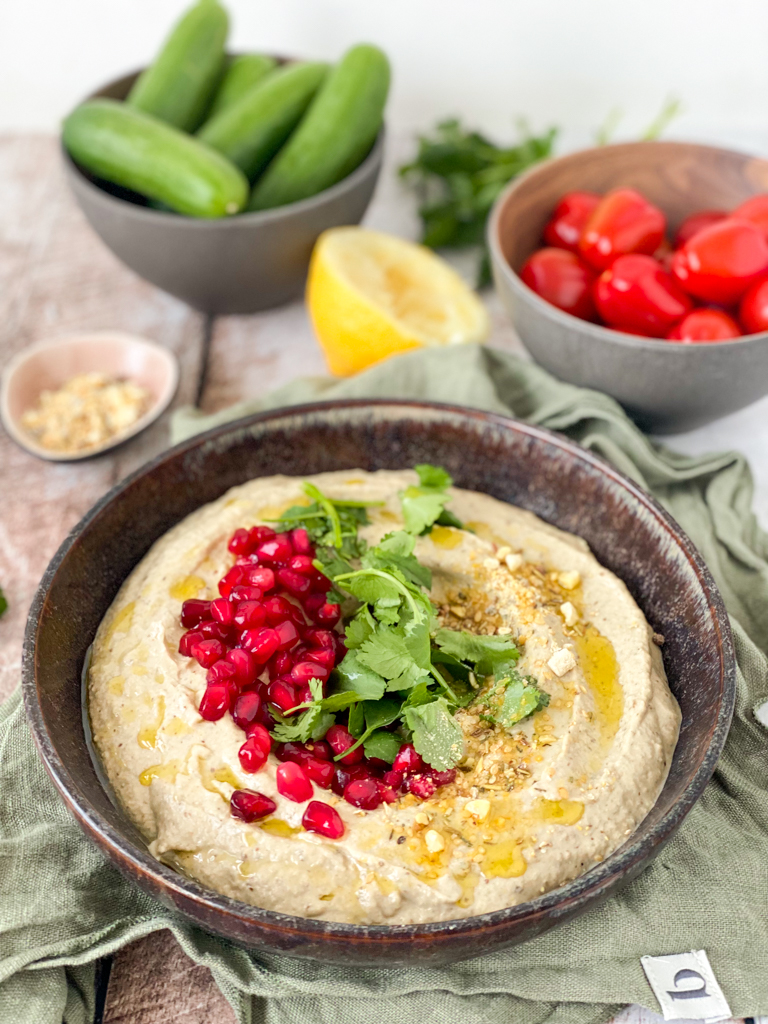 Baba Ganoush (Aubergine Dip) Recept Betty's Kitchen