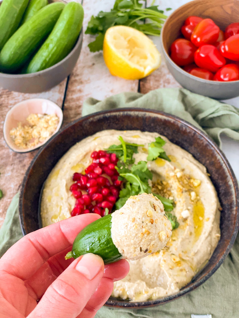 Baba Ganoush (Aubergine Dip) Recept Betty's Kitchen