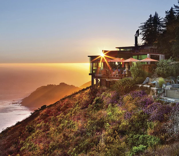 Restaurants met spectaculair uitzicht Big Sur
