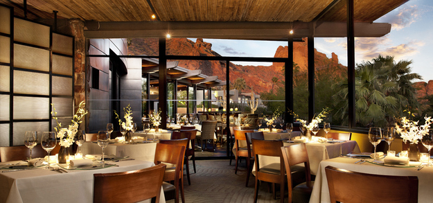 Restaurants met spectaculair uitzicht Phoenix Elements