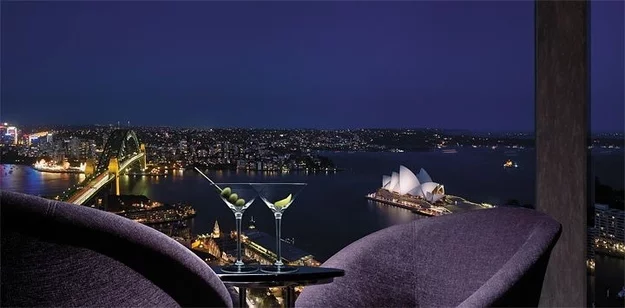 Restaurants met spectaculair uitzicht blue bar on 36 sydney