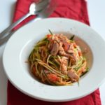 10x lowcarb gerechten courgetti met tonijn