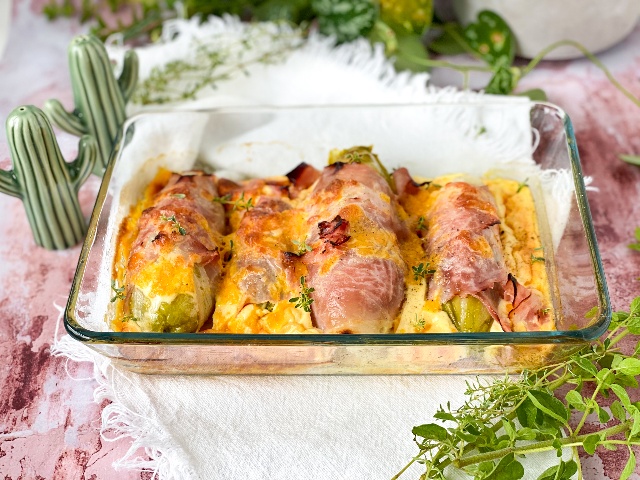 Minimaal mogelijkheid planter Witlof uit de oven met ham, kaas en ei | Betty's Kitchen Foodblog