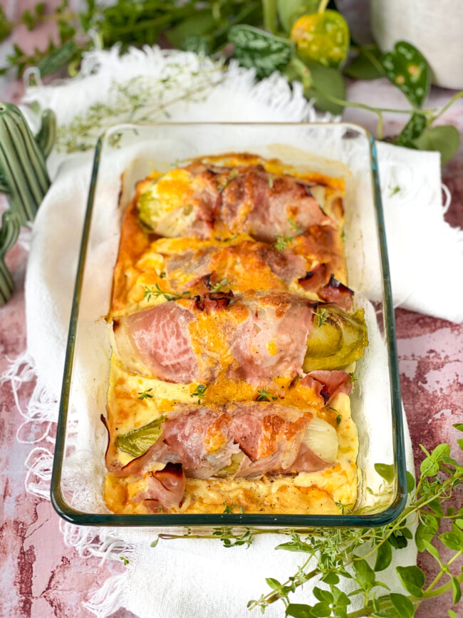 Reserve viering binnenkomst Witlof uit de oven met ham, kaas en ei | Betty's Kitchen Foodblog