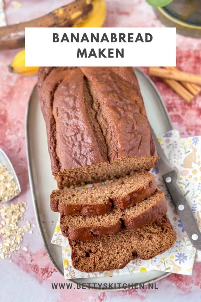 recept bananabread maken © bettyskitchen.nl