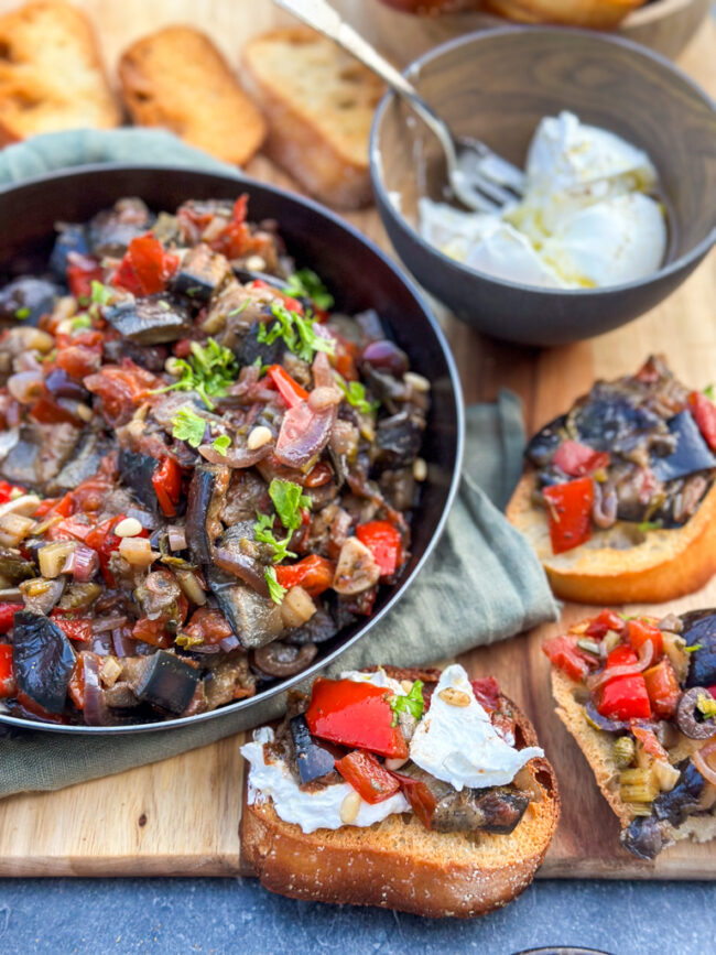 recept caponata gestoofde aubergines © bettyskitchen.nl