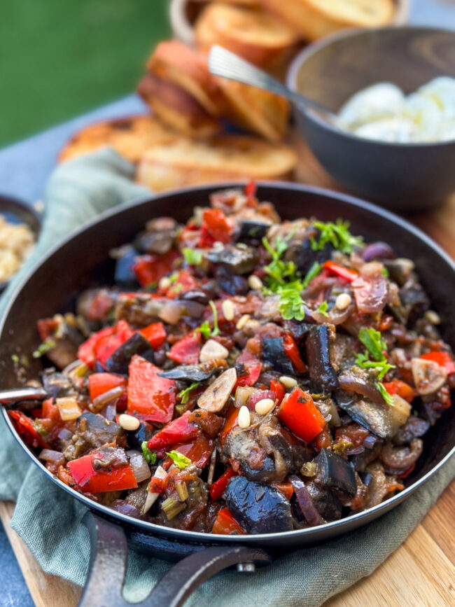 recept caponata gestoofde aubergines © bettyskitchen.nl