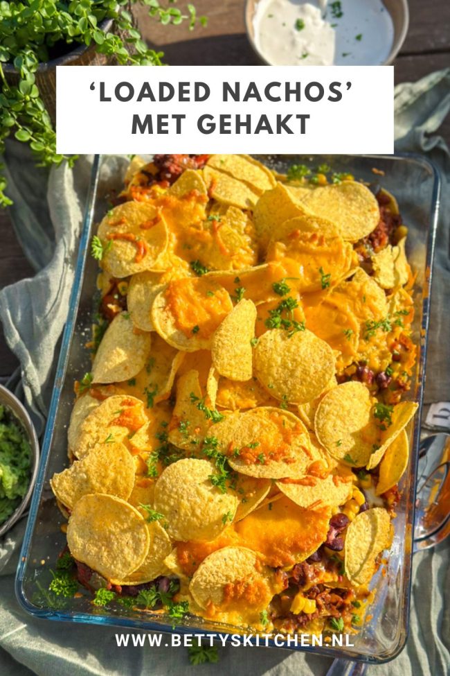 recept loaded nachos met gehakt © bettyskitchen.nl