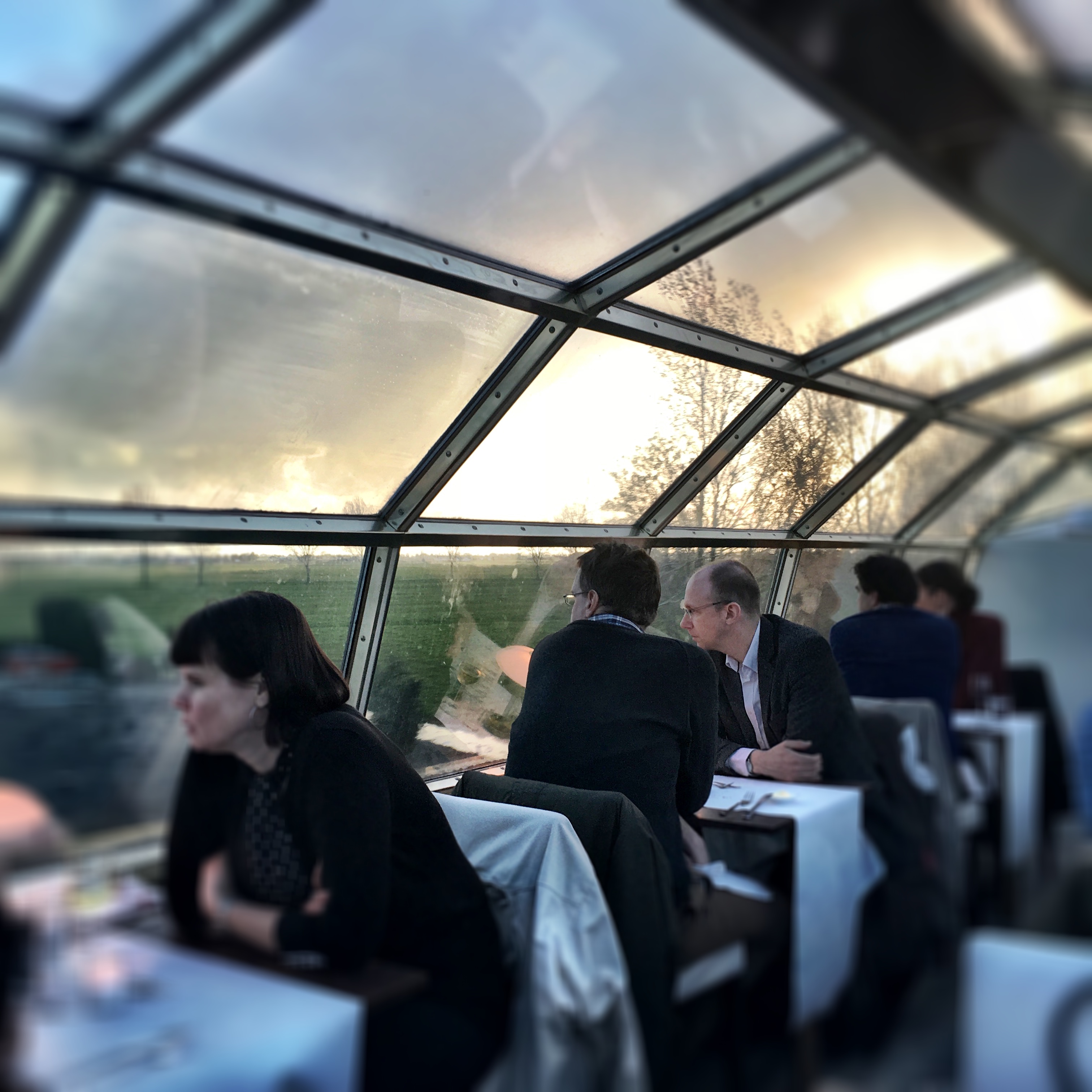Panorama Rail Restaurant in Amsterdam