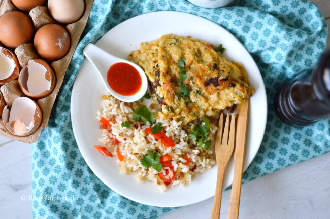 recept thaise omelet met rijst © bettyskitchen.nl