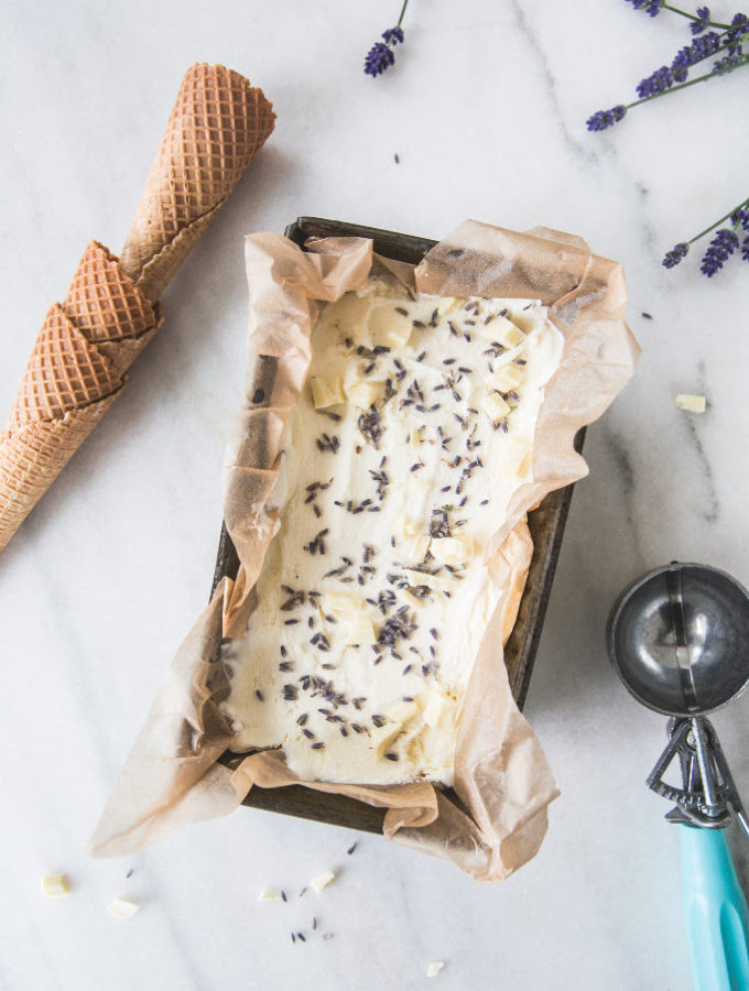 recept franse lavendel roomijs © bettyskitchen