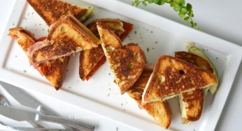 4x Tosti uit de pan (met een Europees tintje)