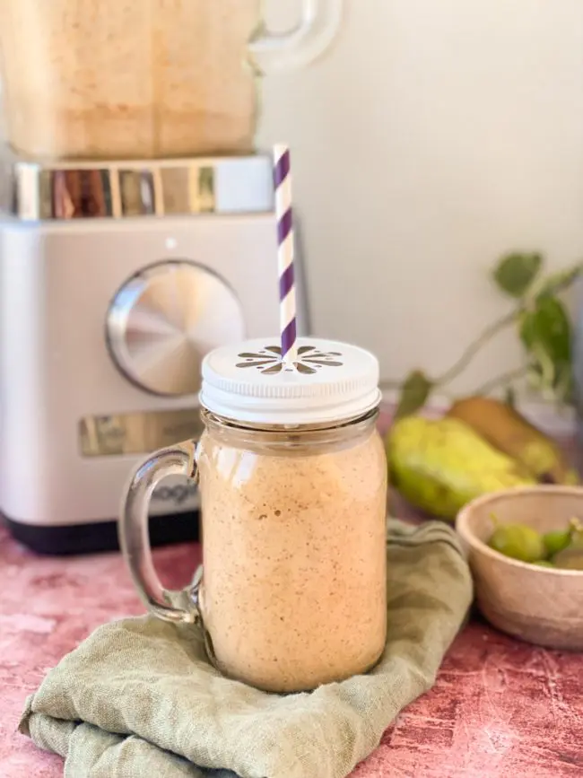 recept najaars smoothie met peer en vijgen © bettyskitchen.nl