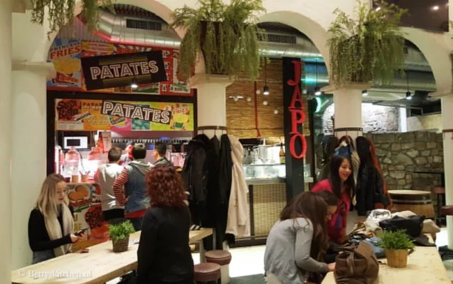 Reisblog: Lekker eten in Barcelona Inrichting Mercat Princesa