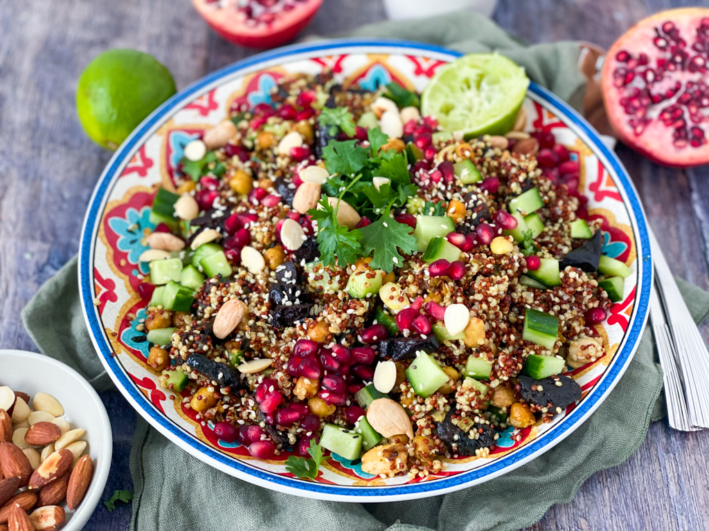 dek Te voet Laboratorium Marokkaanse Quinoa Bowl | Betty's Kitchen - Vegetarische recepten