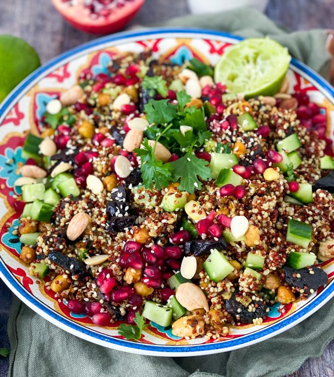 recept marokkaanse quinoa bowl met pruimen © bettyskitchen.nl