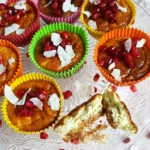 Gebakken monchou muffins met kwark