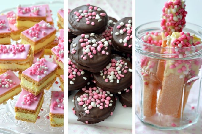 3x kraamhapjes met muisjes