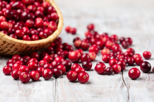 Ga gezond de feestdagen in met cranberry's