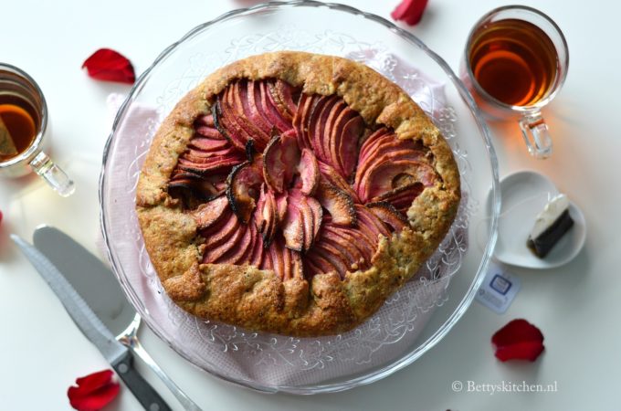 recept appelgalette met hazelnoten en Red Love Appels Betty's Kitchen