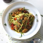 recept pasta courgetti met worst betty's kitchen