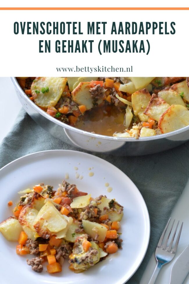 recept musaka balkan ovenschotel met aardappels en gehakt © bettyskitchen.nl