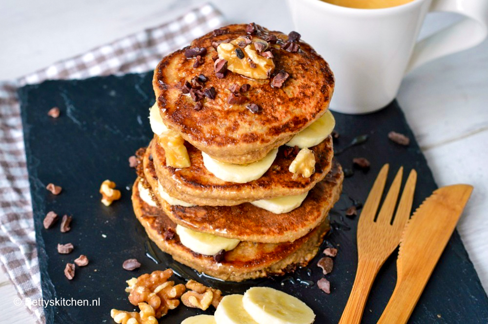 Gezonde Havermout Pancakes Recept Betty S Kitchen