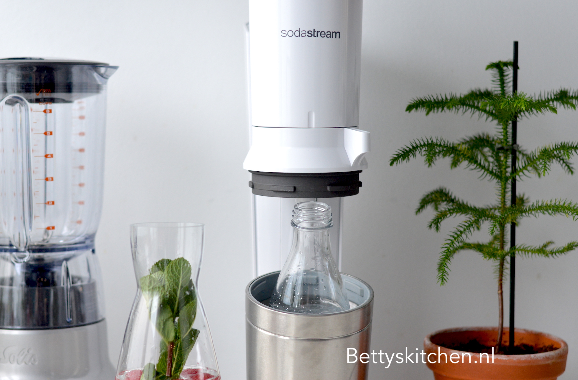 SodaStream bruiswatertoestel Review Zelf spa rood maken Betty