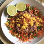 recept Zomerse rijstsalade met mango Betty's kitchen