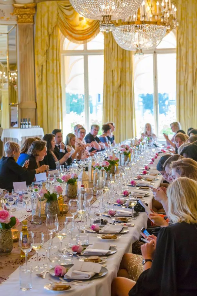 the grand blogger dinner Mr. Goodiebag Amsterdam Amstel Hotel 2018 Bettyskitchen