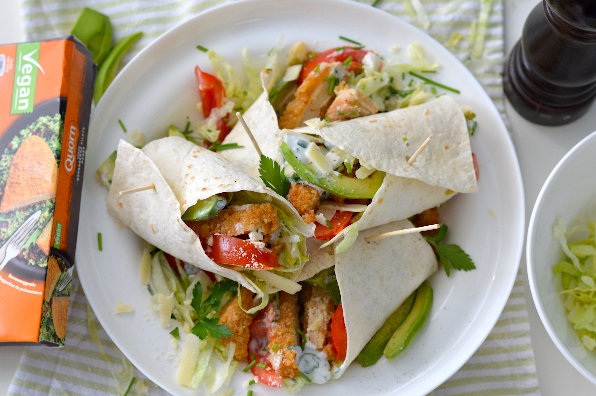 Wraps met krokante kip (video) Recept Betty's Kitchen