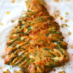 recept kerstboom pizza met spinazie en kaas © bettys kitchen