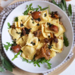 recept pasta met salieboter en paddestoelen © bettyskitchen