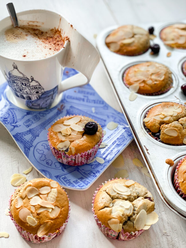recept ontbijt muffins met blauwe bessen © bettyskitchen.nl