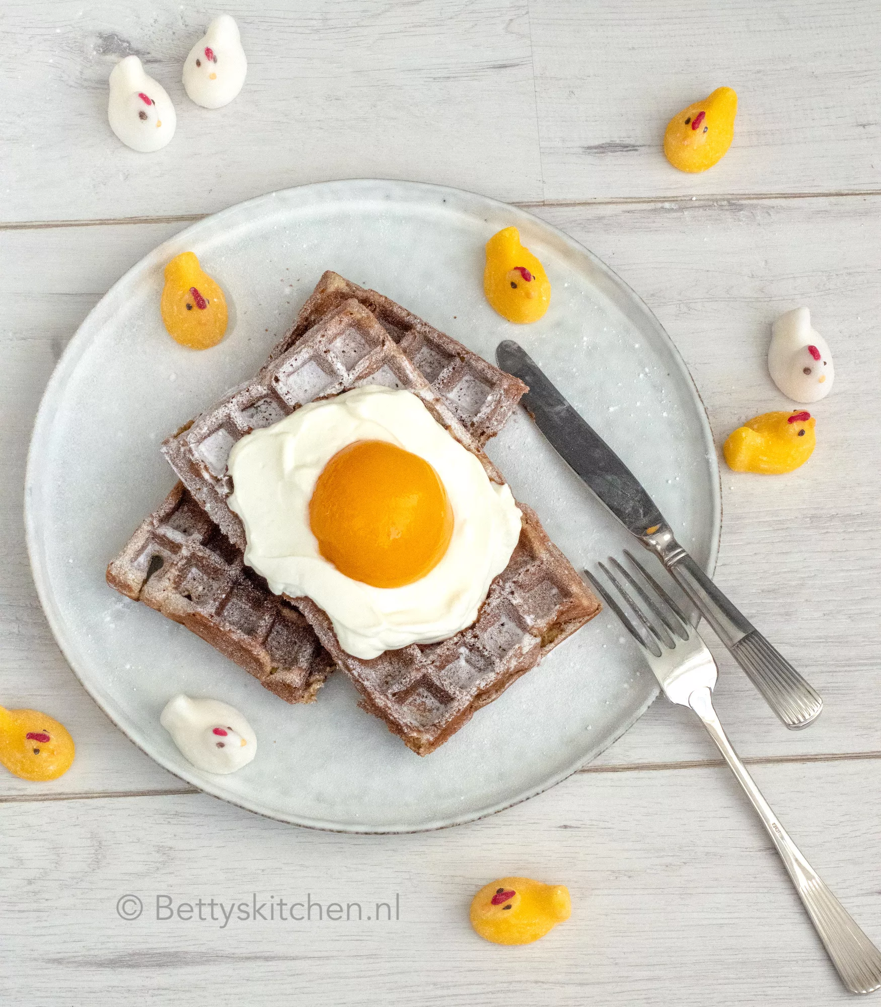 Quinoa Wafels Voor Pasen Recept Betty S Kitchen