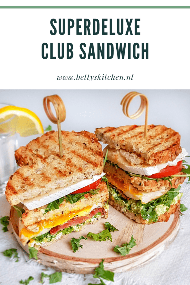 recept club sandwich met salami en brie © bettyskitchen