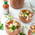 recept voor gazpacho maken koude Spaanse groente soep © bettyskitchen