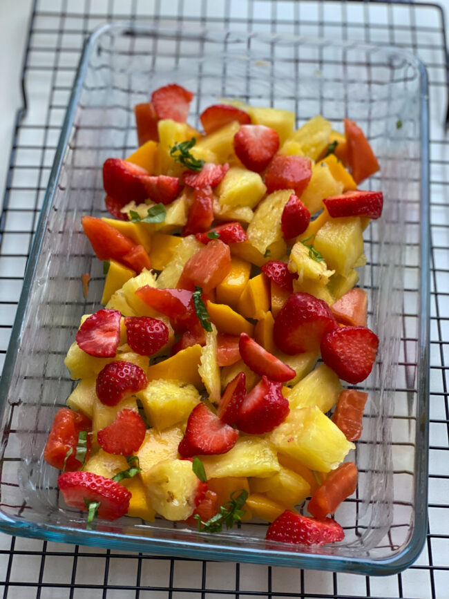 recept havermout crumble met tropisch fruit © bettyskitchen.nl
