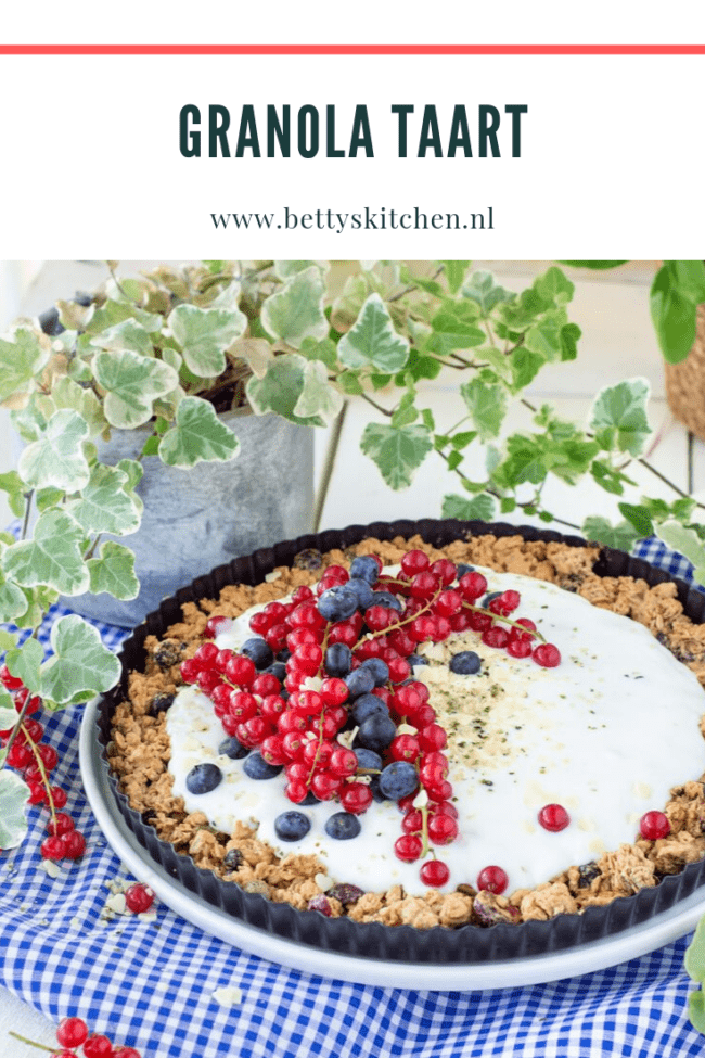 recept granola taartje met yoghurt © bettyskitchen