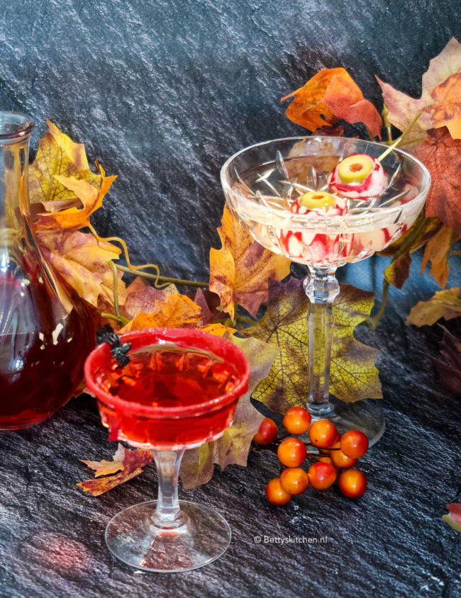 halloween cocktails decoratie van je glas © bettyskitchen