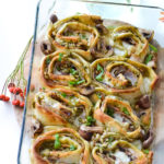 recept pizza rolls met champignons © bettyskitchen